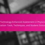 Technology-Enhanced Assessment in Physics Education: Tools, Techniques, and Student Outcomes